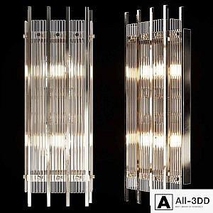 Restoration Hardware SAN MARCO DOUBLE SCONCE Nickel