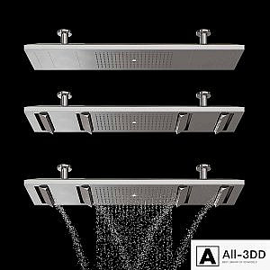 Axor Shower Heaven with water animation
