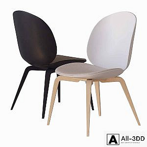 beetle chair wood base 02