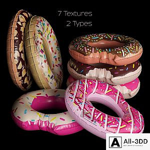 Inflatable circles Intex "Donuts"