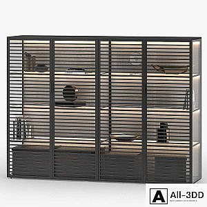 Bar cabinet (buffet) Alambra Rimadesio N4