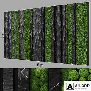 Decorative wall 240.