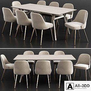 West Elm Dinning Set 11