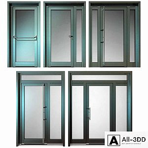 Metal fire doors