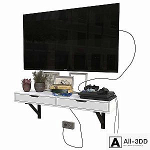 TV set with playstation 4