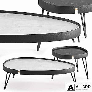 Riflessi lumiere coffee table