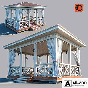 Wooden arbor