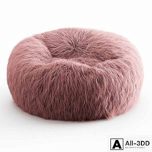 Himalayan Faux-Fur Beanbag