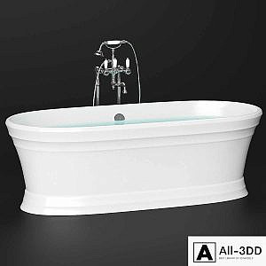 Stone bath Victoria & Albert Worcester, 180x78