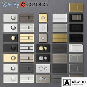 Flush buttons for installing Viega 2