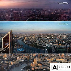 View of Moscow from Federation Tower