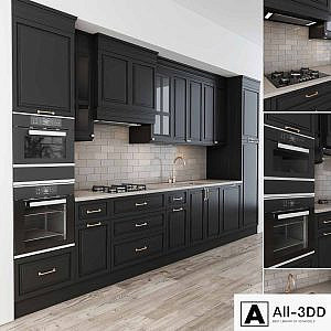 NeoClassic Kitchen Black