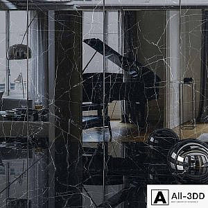 Wall tiles 294 Dream Black
