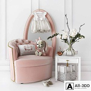 Furniture and decor for children's design