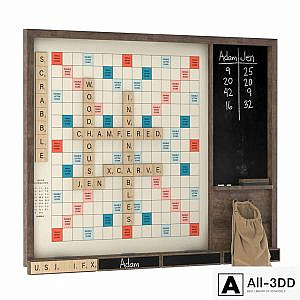 Giant wall scrabble