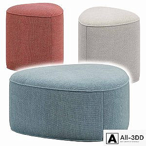 Pebble ottoman