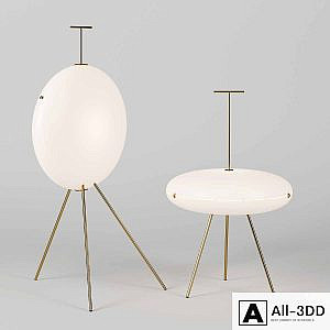 Gio Ponti Luna lamps by TATO