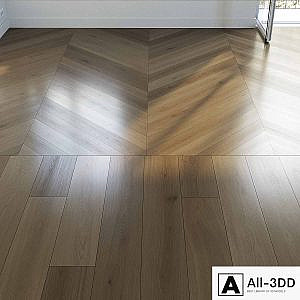 Parquet set 03 / Natural Oak / 2 types