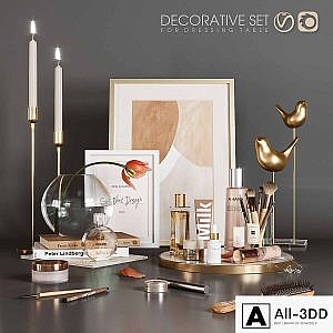 Decorative set with Tulip