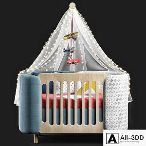 Dot and cross bed