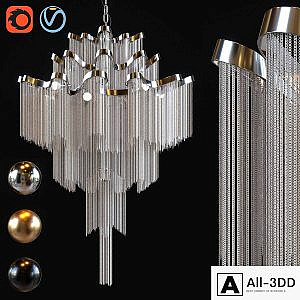 Terzani stream chandelier