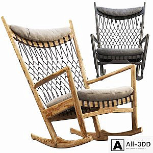 PP124 Rocking Chair