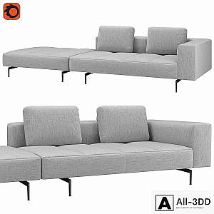 BoConcept Amsterdam Light gray Bristol