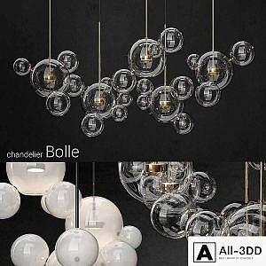 Chandelier Bolle 24 lights 2