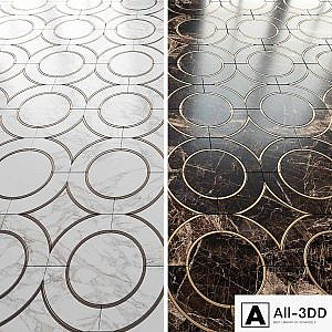 Highland Alpenglow Deux Marble TileBar Tile