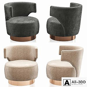 HOLLY HUNT Mesa Occasional Chair