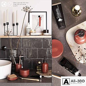 H & M_Decorative_bathroom_set