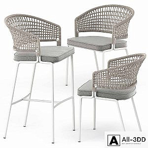 CTR armchair, CTR bar chairby Tribu
