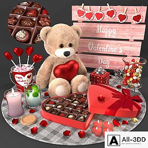 Valentine set