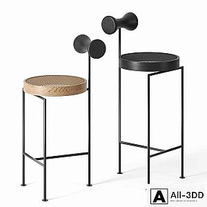 Banqueta Torno Chairs by Gustavo Bittencourt