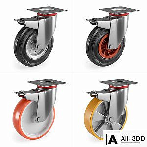 Casters Set 1