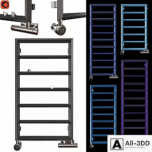 Heated towel rail Terma Diamond 500
