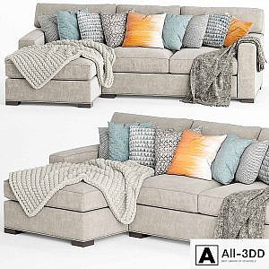Crate and Barrel Axis II sofa