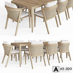 MALTA TEAK TABLE