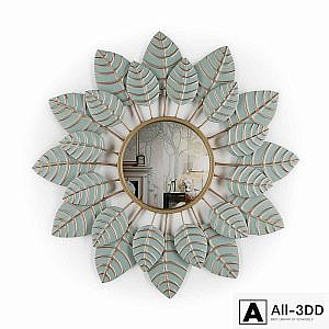 Metal frame mirror, Decomotive