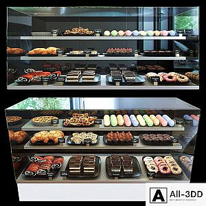 Refrigerated confectionery display case