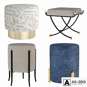 Arteriors Ottomans Set