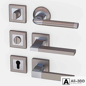 Wrap door handles