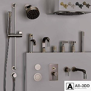 Gessi_bathroom_inciso_faucet_set 2