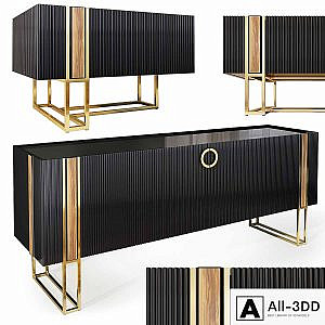 Chest and nightstand Matrix. Nightstand, sideboard by Medusa Home