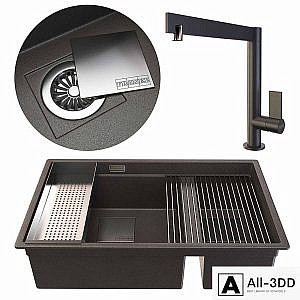 sink Franke Kubus (set)