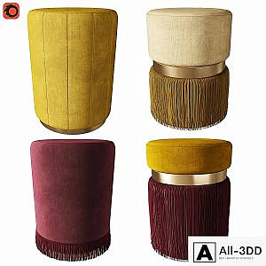 Set of ottomans 2