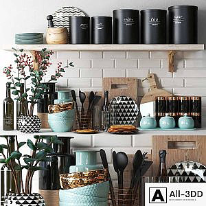 set611 -kitchen cyan
