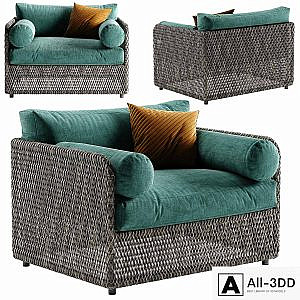 West elm coastal armchair