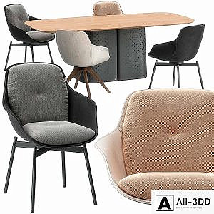 Rolf Benz 600 chair, 929 table