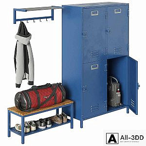 Gym locker room